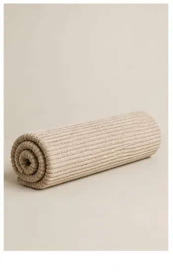 Ribbed Bath Mat — Single
